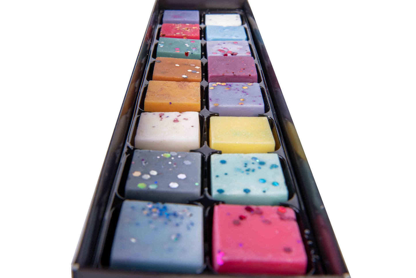 16-Piece Wax Melt Box – in Aftershave, Perfume, Clean & Fresh, or Mixed Scents