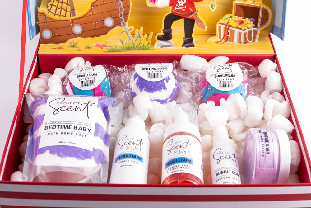 Big Pirate Pop-Up Gift Box – Deluxe Kids Bath & Pamper Set