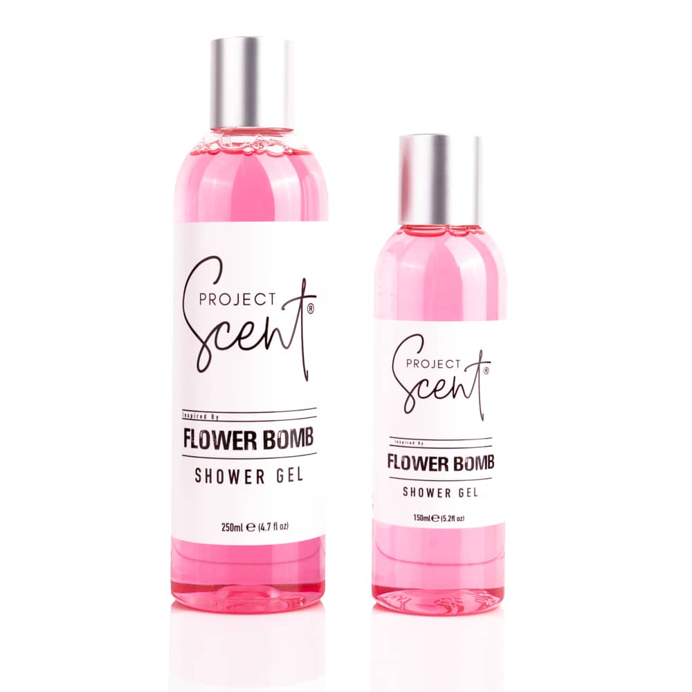 Flower Bomb Inspired Luxury Shower Gel | Designer Fragrance Dupe | Vegan & Handmade UK