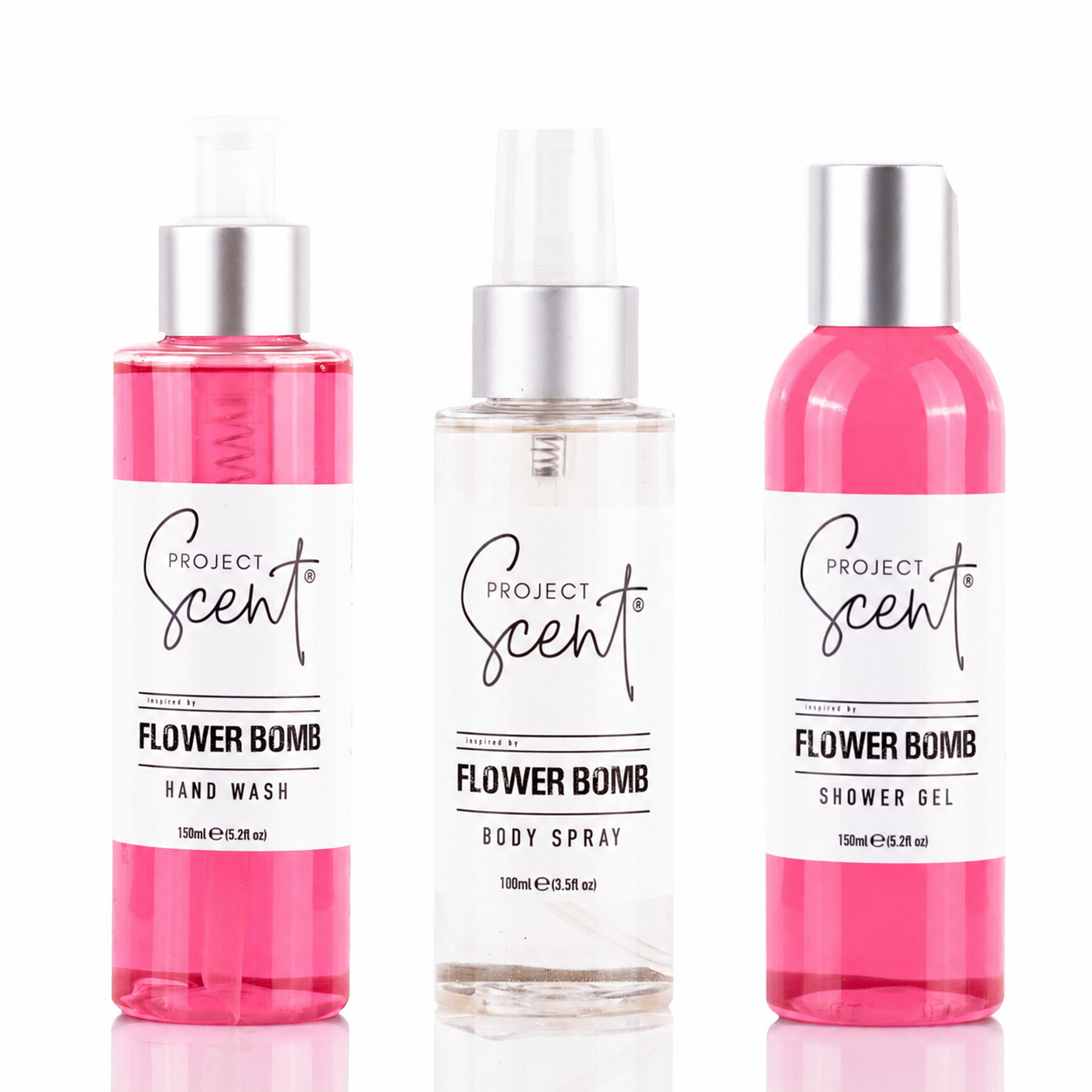 Flower Bomb Inspired Bundle | Shower Gel, Sugar Scrub & Body Spray