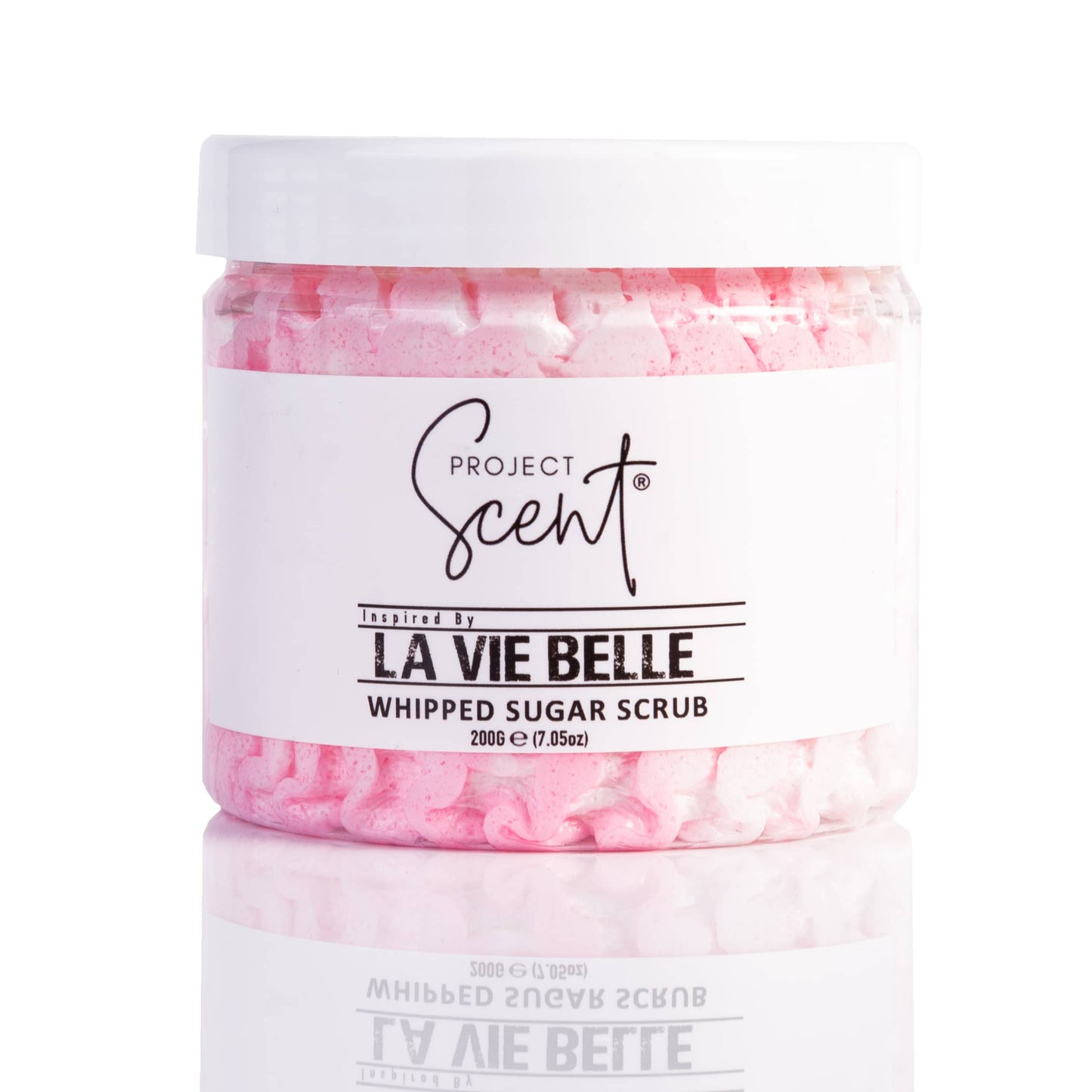 La Vie Belle Inspired Whipped Sugar Scrub With Vitamin E & Cocoa Butter 200g