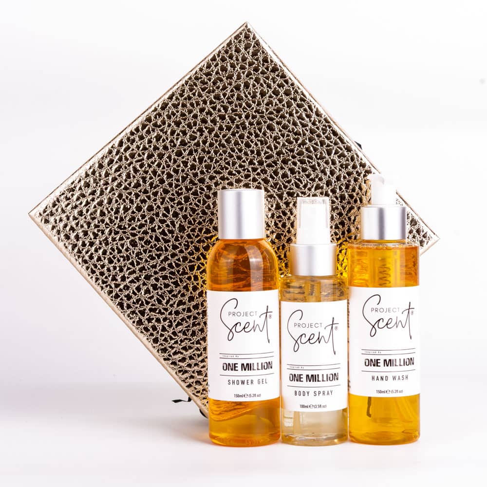 Men’s Christmas Gift Set – Shower Gel, Hand Wash & Body Spray