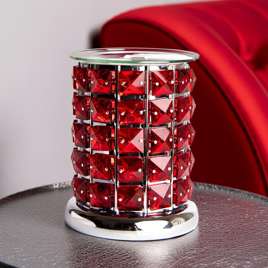 Electric Wax Melt Burner Red Crystal Touch AR1415