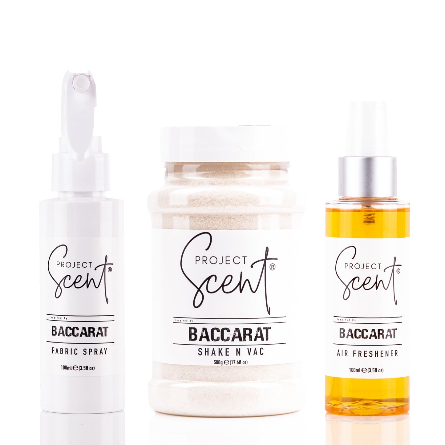 Home Fragrance Bundle – Shake N Vac, Air & Fabric Spray | Choose Scent