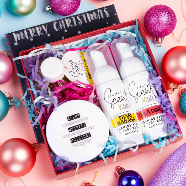 Christmas Kids Body Wash Bubble Bath & Foamer Gift Set