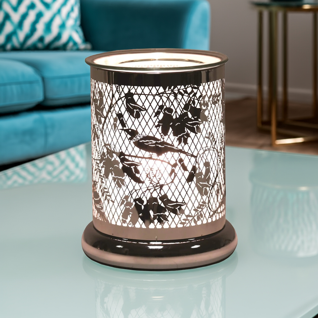 Electric Wax Melt Burner Silhouette  - Bird Paradise AR1508