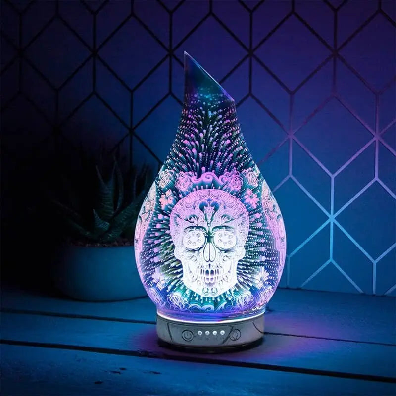 Aroma Humidifier Electric Oil Diffuser - Skull LP46630 Desire