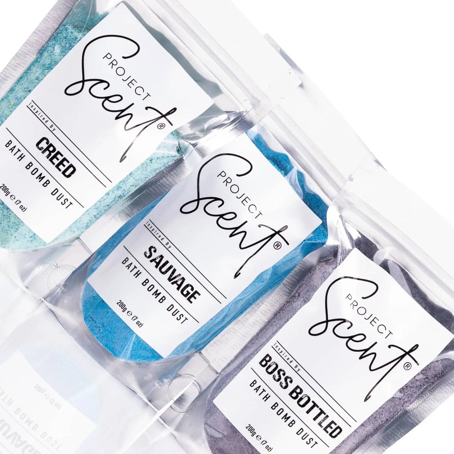 Aftershave Inspired Bath Bomb Dust 200g Project Scent