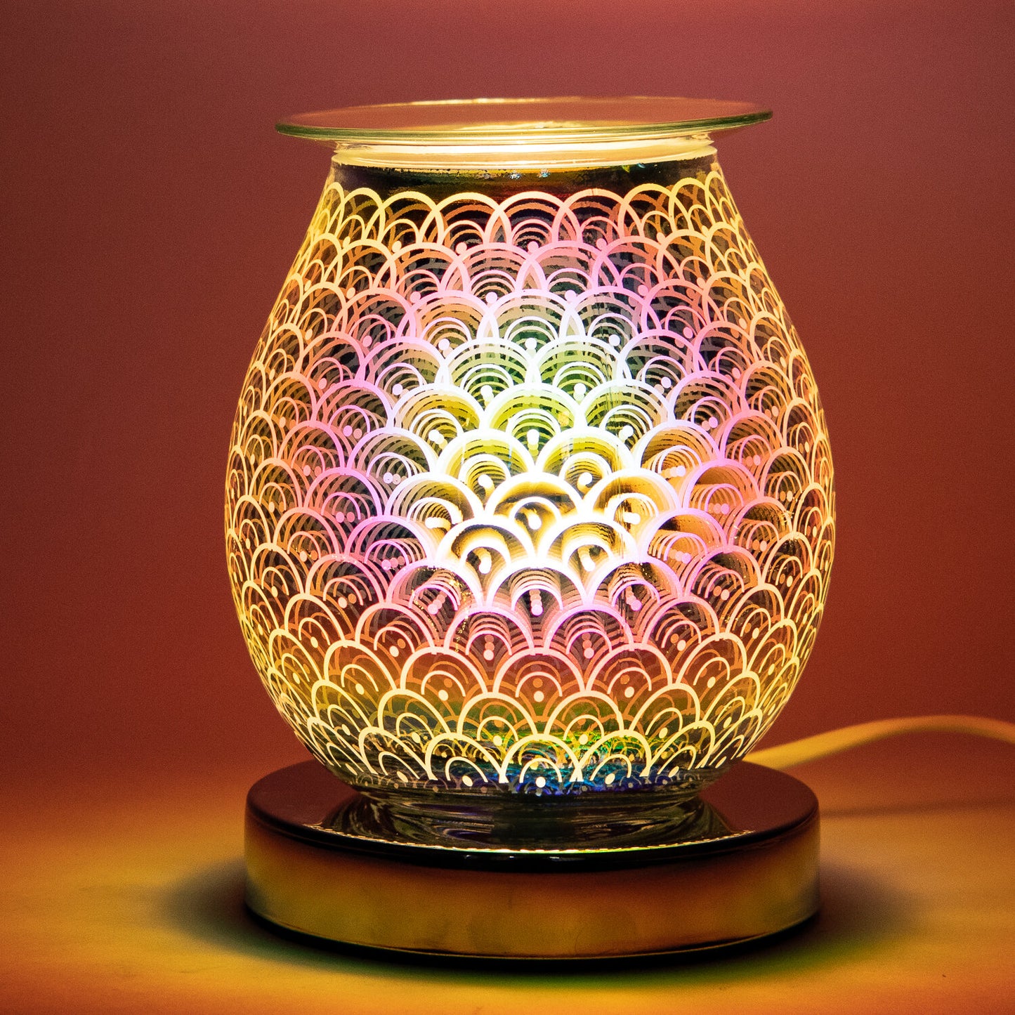 Electric Rainbow Design Infinity Touch Burner Lamp LP44350