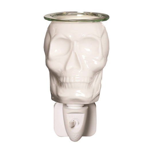 Wax Melt Burner Plug In - Ceramic Skull AR1571