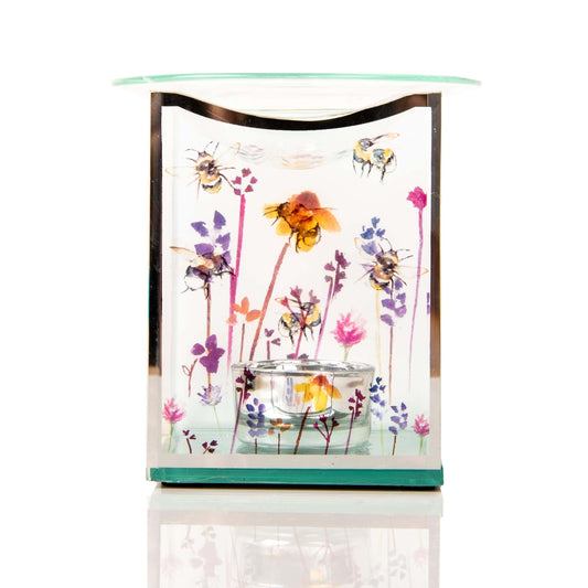 Bee & Wild Flowers Glass Wax Melt / Oil Burner SPAR21