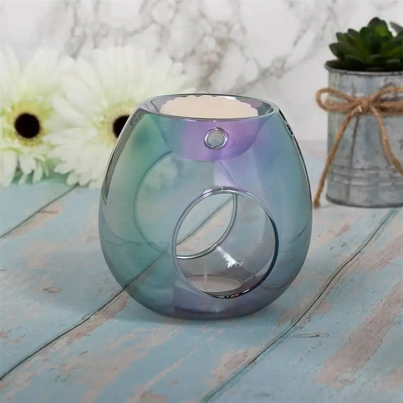 Glass Wax Melter - Blue LP46794 Desire