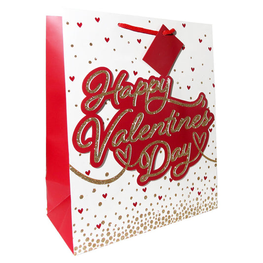 Large Happy Valentine's Day Gift Bag