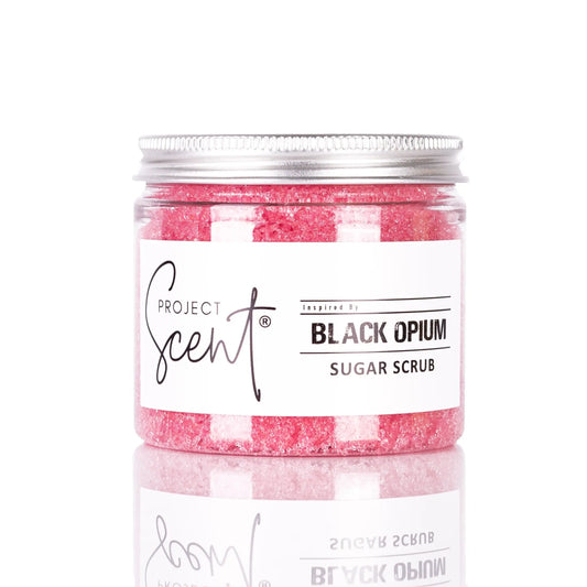 Black Opium Inspired Sugar Scrub 150g - Project Scent LTD