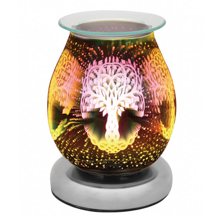 Electric Tree Of Life Design Infinity Touch Burner Lamp LP45489