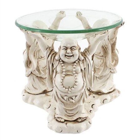 Buddha Wax Melt Burner White Ceramic