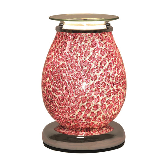 Electric Wax Melt Burner Touch – Animal Print Red Oval AR1908