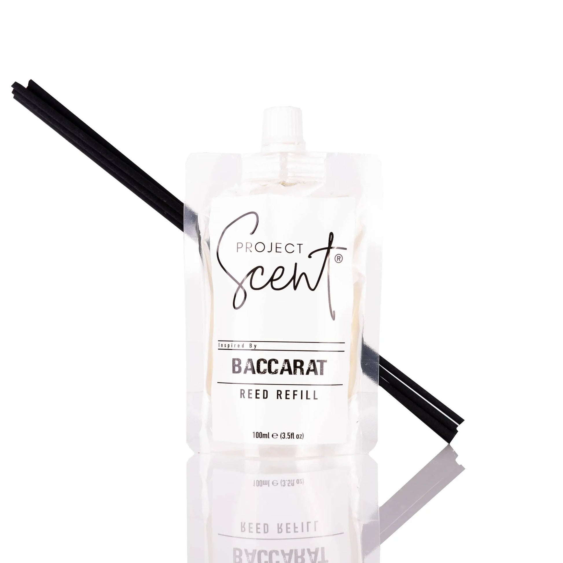 Baccarat Inspired Reed Diffusers Refill 100ml Project Scent