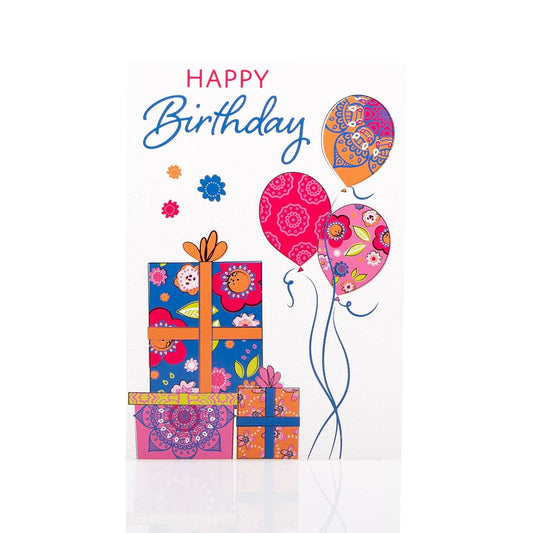 Happy Birthday Balloon Card