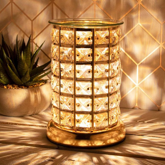 Crystal Touch Sensitive Electric Wax Burner Gold LP46006