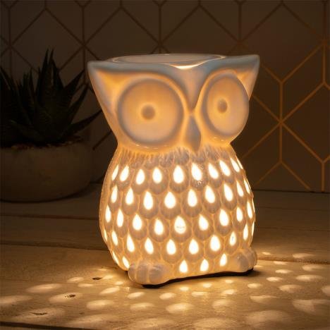 Owl Ceramic Electric Wax Melt Burner LP47290