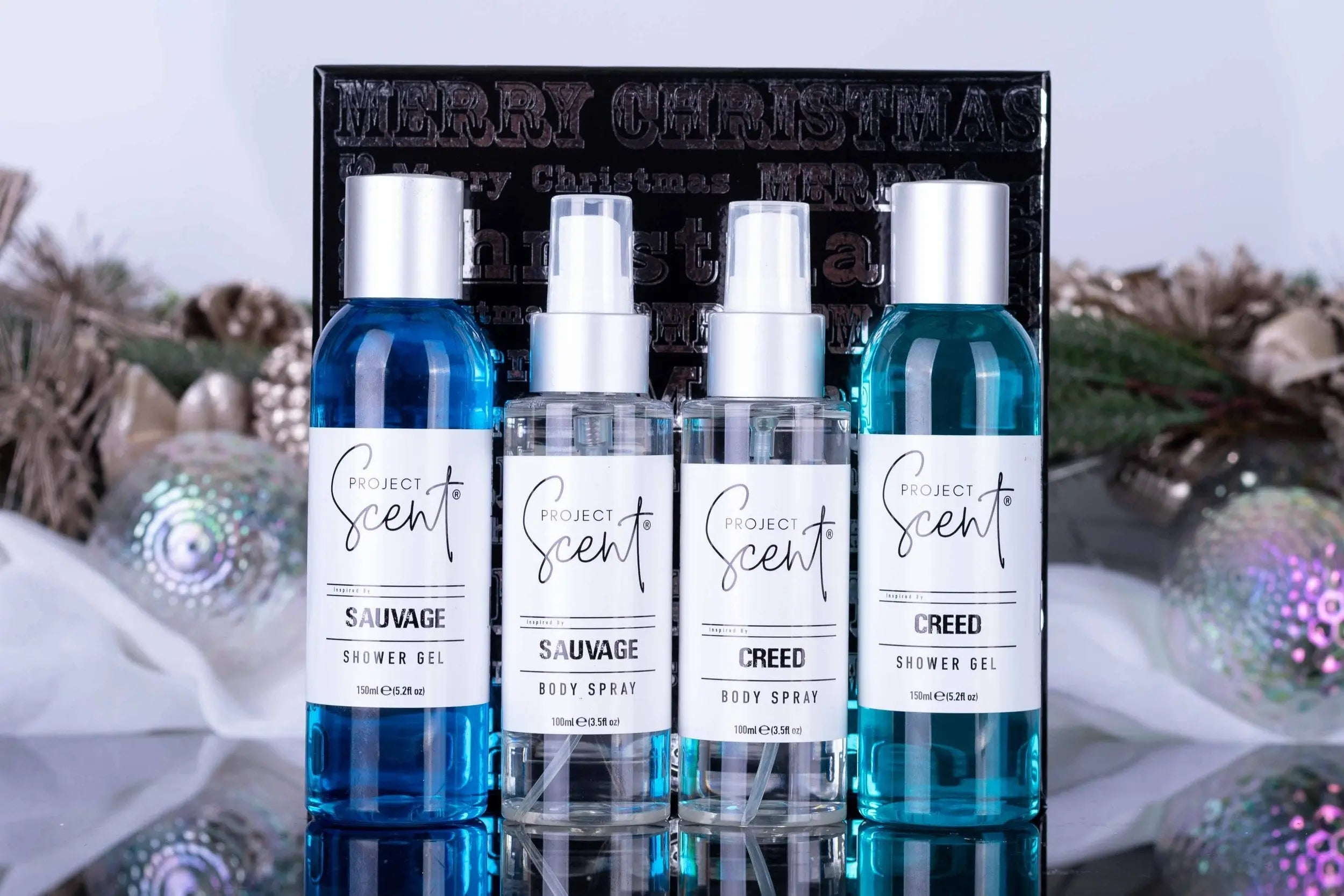 Christmas scented shop shower gel