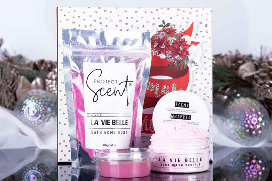 Christmas Women's Bath, Souffle & Melt Gift Box