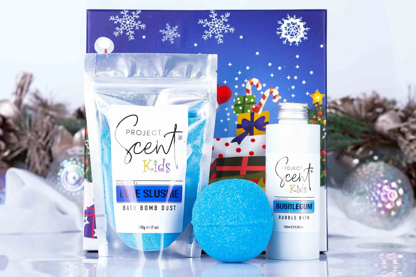 Christmas Kids Bath & Bubble Gift Box Project Scent